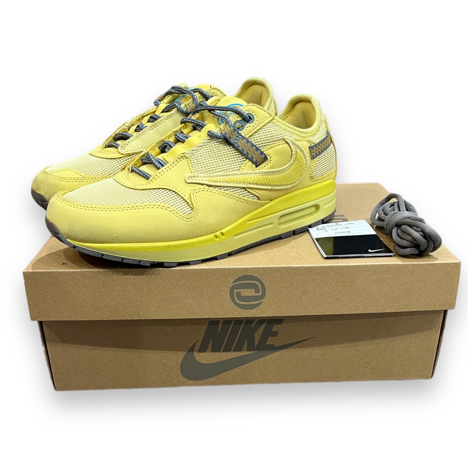 国内正規 Travis Scott Nike Air Max 1 CACT.US Gold サターン