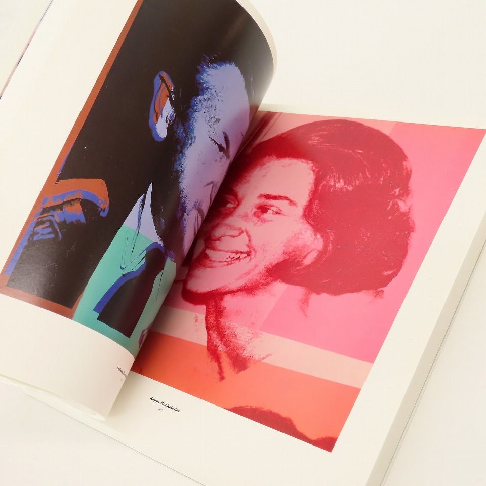 Andy Warhol portraits アンディ・ウォーホル・ポートレイト 洋書作品