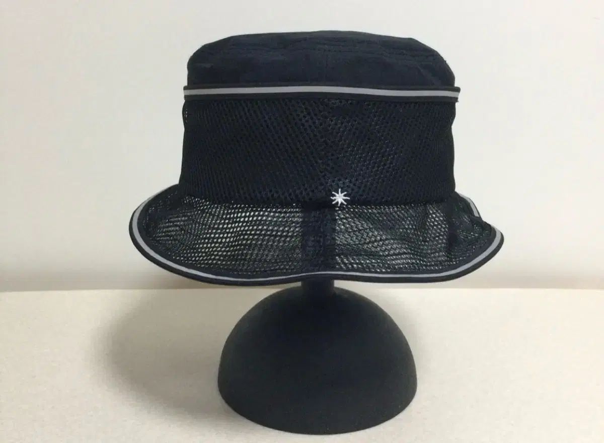 カシラ CDC メッシュ ブラック バケットハット 帽子