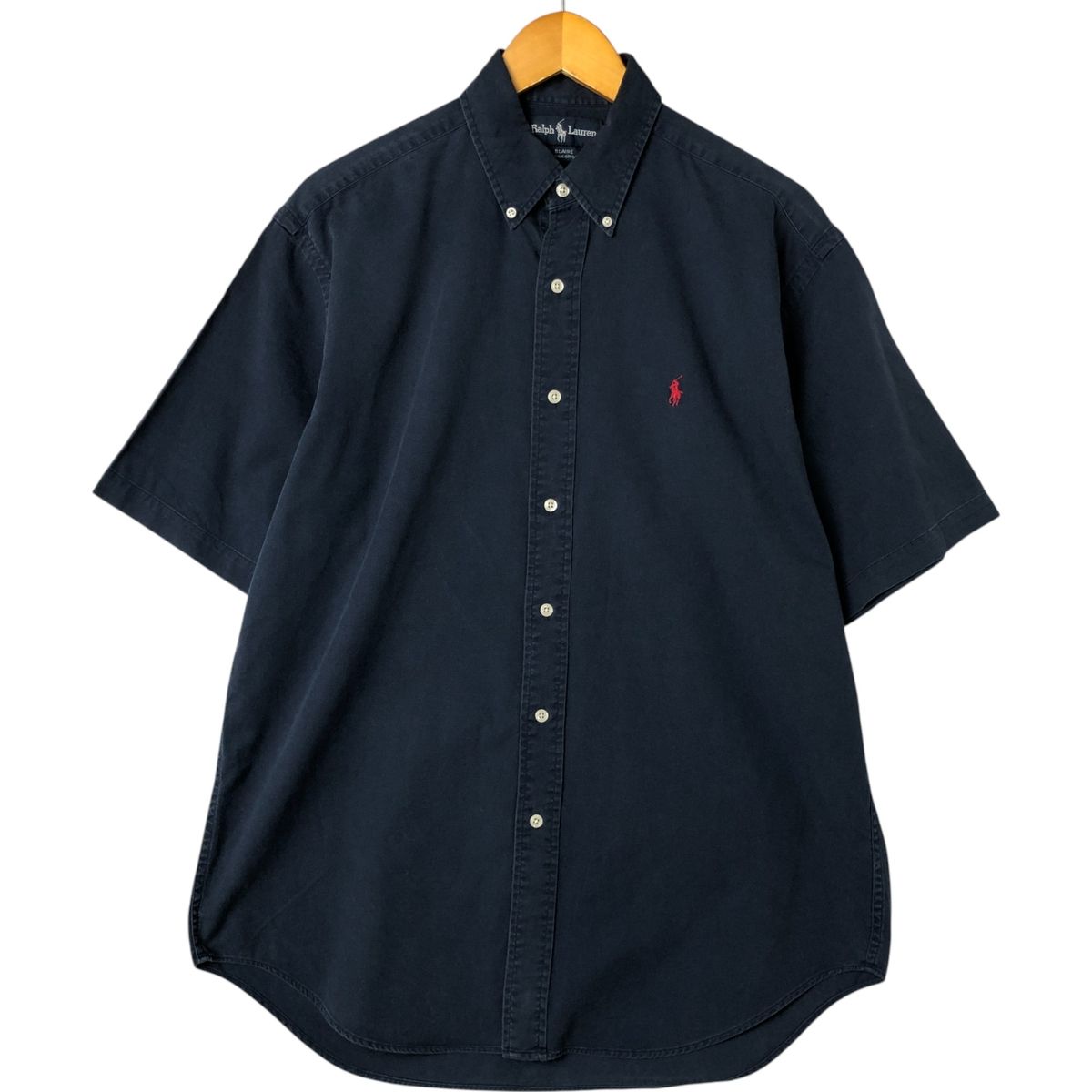 古着 ラルフローレン Ralph Lauren 半袖 ボタンダウンシャツ メンズL相当 /eaa558345 古着 ラルフローレン Ralph Lauren BLAKE 半袖 ボタンダウン