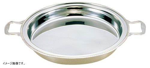 新品】UK18-8 販売 ユニット丸湯煎用 フードパン 深型 14インチ UK18-8