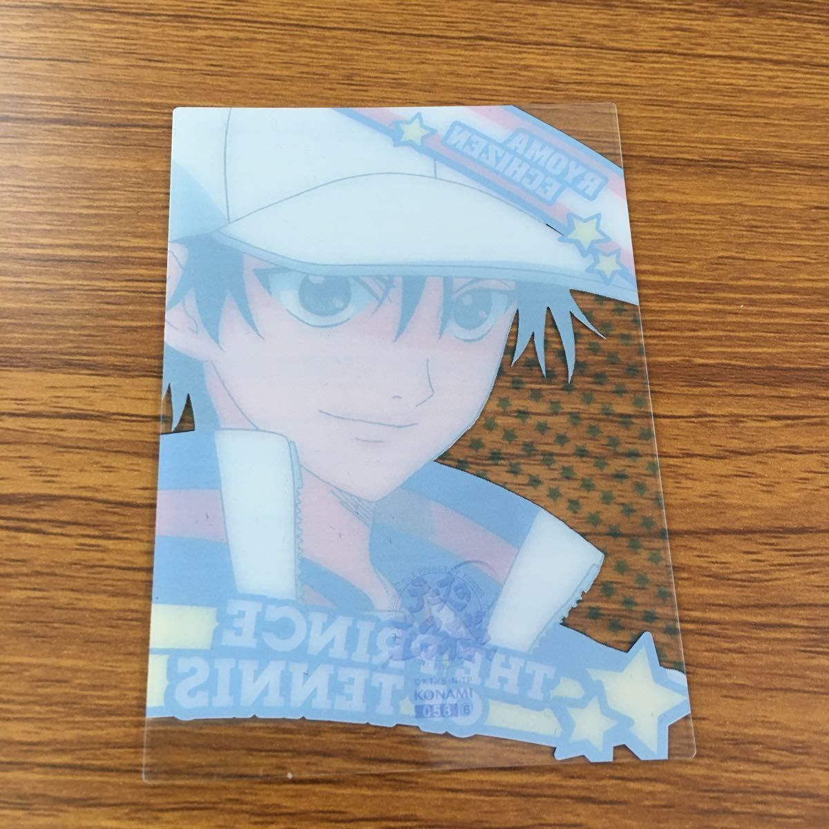 れ6 テニスの王子様 テニプリ カード トレカ クリアカード 越前