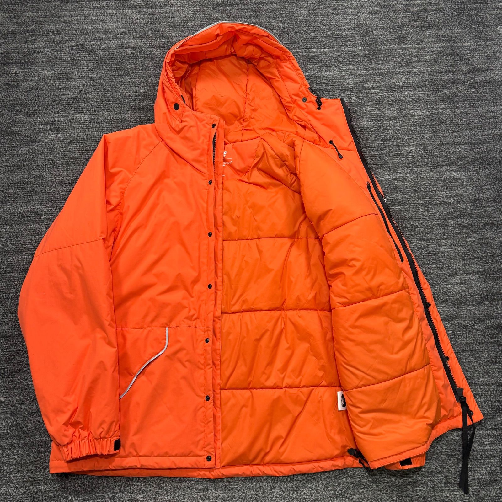 極美品 PALACE P-TECH JACKET ORANGE L パレス 中綿 ナイロン