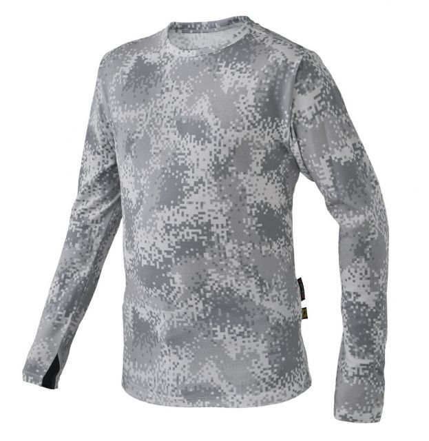 がまかつ NO FLY ZONE(R) ロングスリーブクールTシャツ 販売済み GM