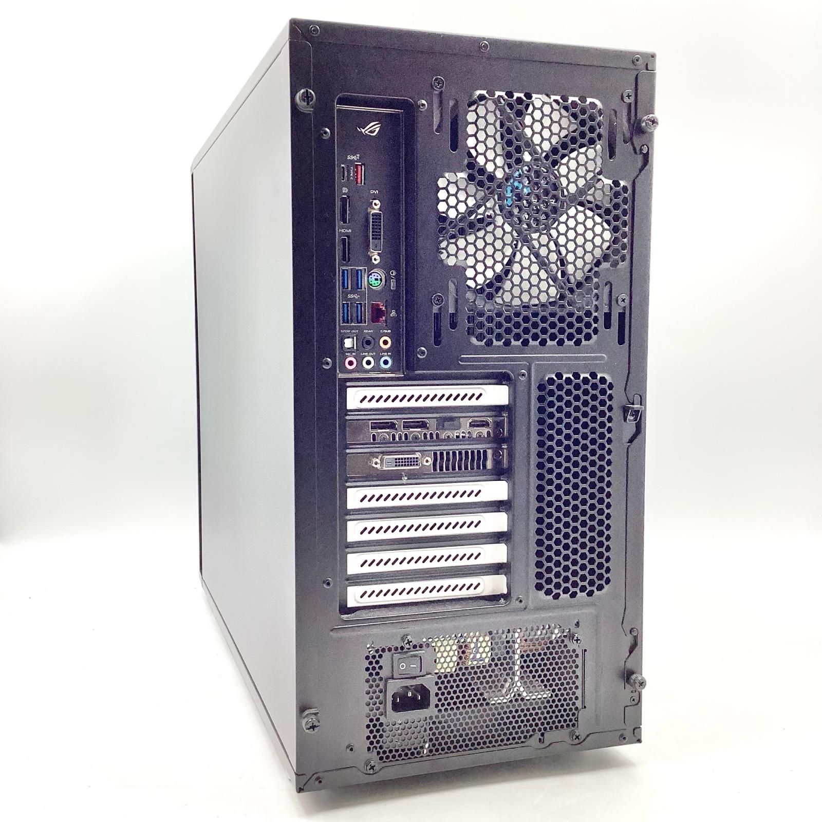 自作ゲーミングPC Core i7 7700k GTX1070 32GB 自作ゲーミングデスクトップPC i7-7700K 32GB SSD 525GB HDD 3TB