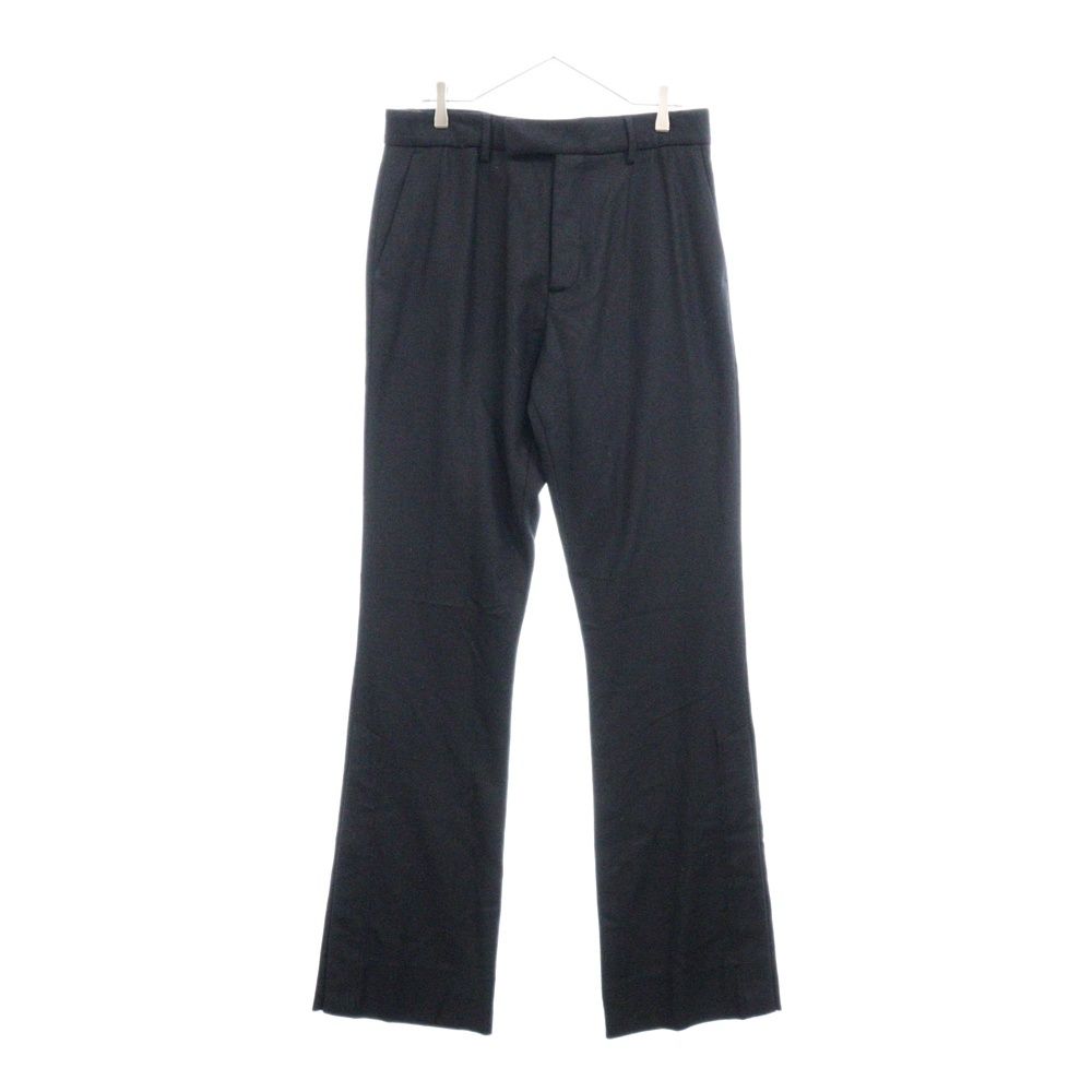 AMIRI (アミリ) 22AW WOOL FLANNEL FLARE PANTS ウールフランネル フレアパンツ ブラック AW22MAW020