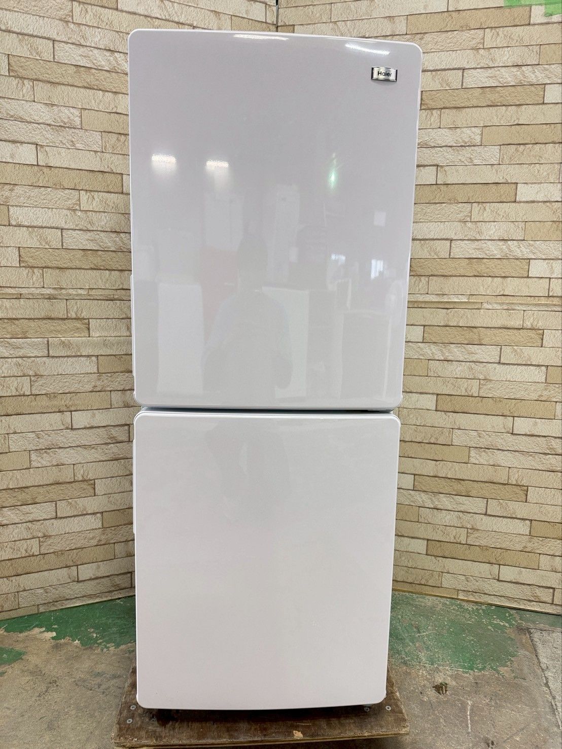 大阪 3か月保障付き 冷蔵庫 ハイアール 2ドア 2021年 JR-NF148B IR-790