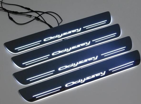 オデッセイ Odyssey LED スカッフプレート 白 RB１ RB２ RB３ RB４ 4WD共通 流れる シーケンシャル 鏡面 高光沢あり  ホワイト - メルカリ