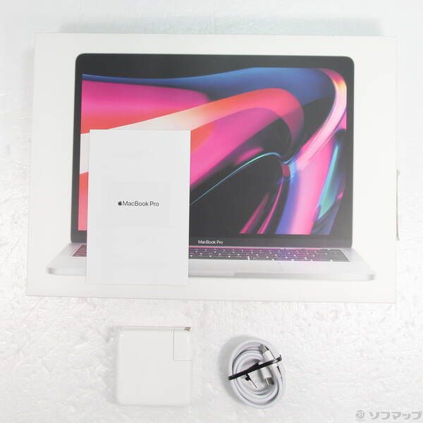 〔中古品〕 MacBook Pro 13.3-inch Mid-2022 MNEP3J／A Apple M2 8コアCPU_10コアGPU 8GB SSD256GB シルバー 〔14.7 Sonoma〕【262】