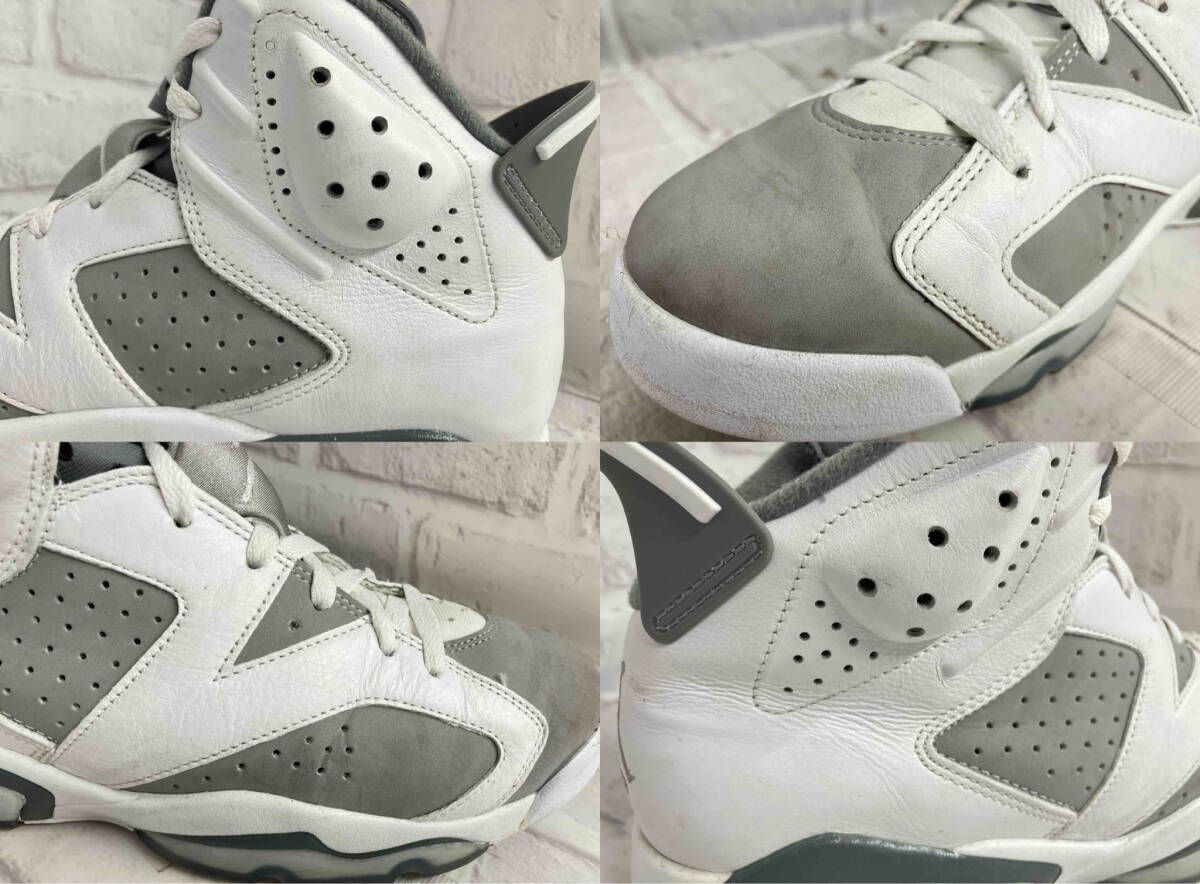 NIKE エアジョーダン　NIKE CT-8529-100 L新品 28cm ナイキ エアジョーダン6 レトロ 灰 CT8529-100