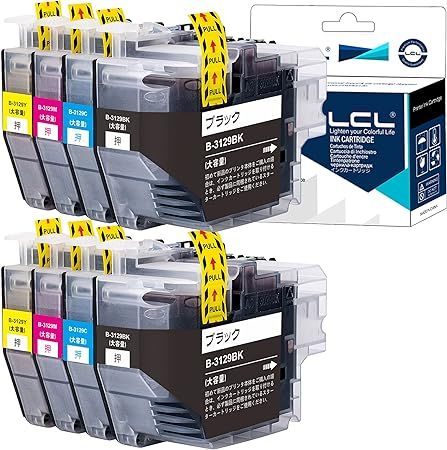 大容量 4色セット*2 LCL Brother用 ブラザー用 LC3129-4PK LC3129