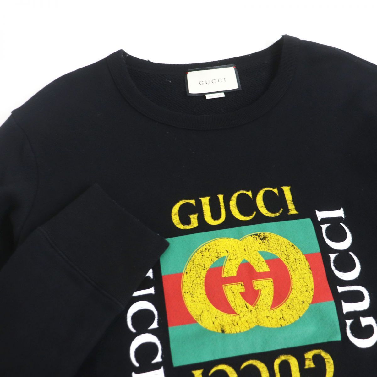 GUCCI ヴィンテージロゴトレーナー GUCCI - GUCCI ヴィンテージ GGロゴ トレーナーの通販 by CYCLE
