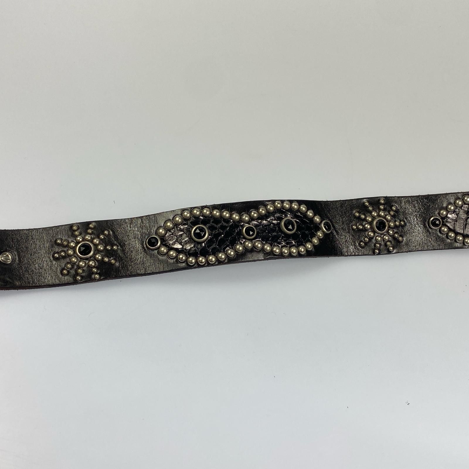 姫路東店】 中古 HTC | エイチティーシー ベルト Leather Studs Belt