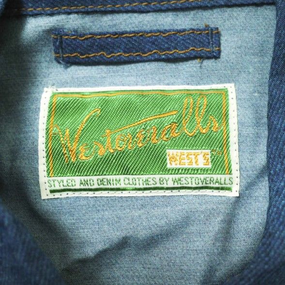 WESTOVERALLS ウエストオーバーオールズ 日本製 DUMMY DENIM TRACKER JKT レーヨンデニムトラッカージャケット 18SWBZ01D Fタイプ Indigo Gジャン アウター g8835