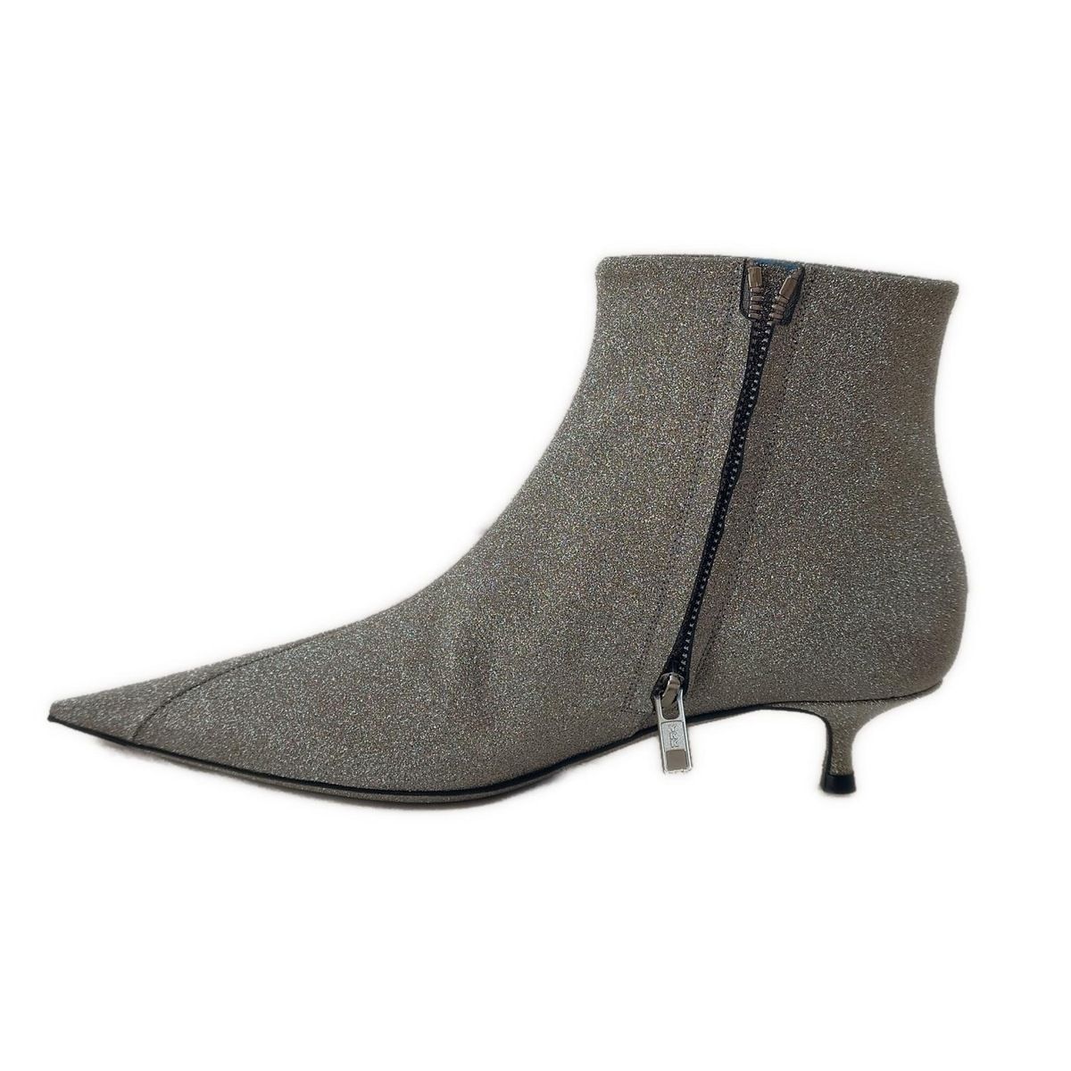 BALENCIAGA バレンシアガ ショートブーツ 35 1|2 レディース - シルバー KIN-KAAI_COM