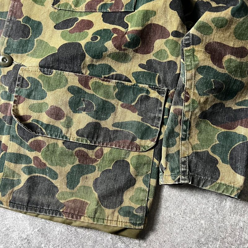 USA製 70s SAFTBAK ハンティングジャケット ダックハンターカモ 60〜70s SAFTBAK camouflage hanting jacket | 古着屋 grin days