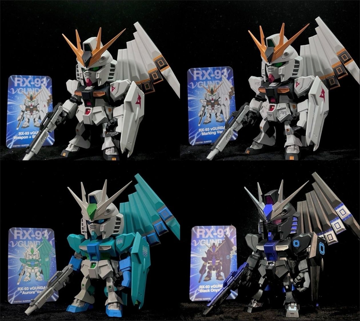 BANDAI 中国限定 QMSV mini νガンダム 福岡 ②RX-93ff THE LIFE