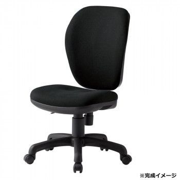 藤沢工業 TOKIO オフィスチェアハイバック FST-77H ブラック