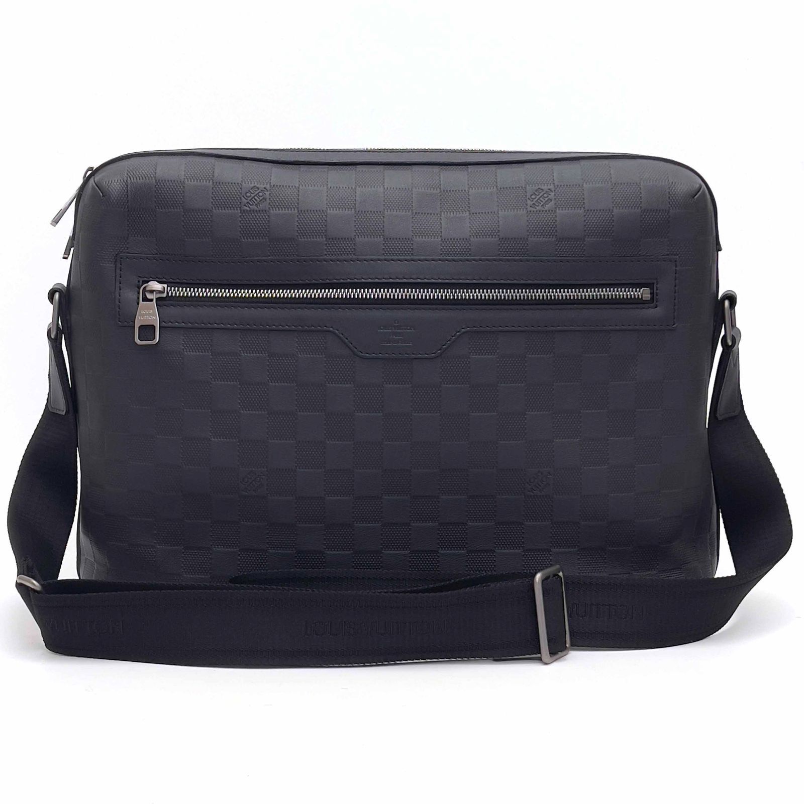 LOUIS VUITTON ルイヴィトン カリプソMM ダミエアンフィニ ショルダーバッグ●メンズ オニキス 黒 ブラック N41201 DU2192