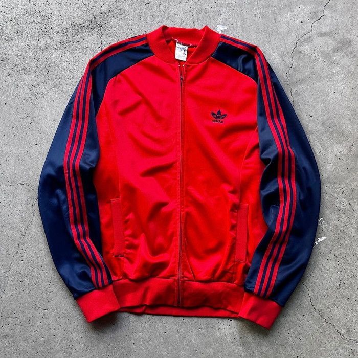 70年代 フランス製 VENTEX社製 adidas アディダス ATP トラックジャケット メンズM-L相当 