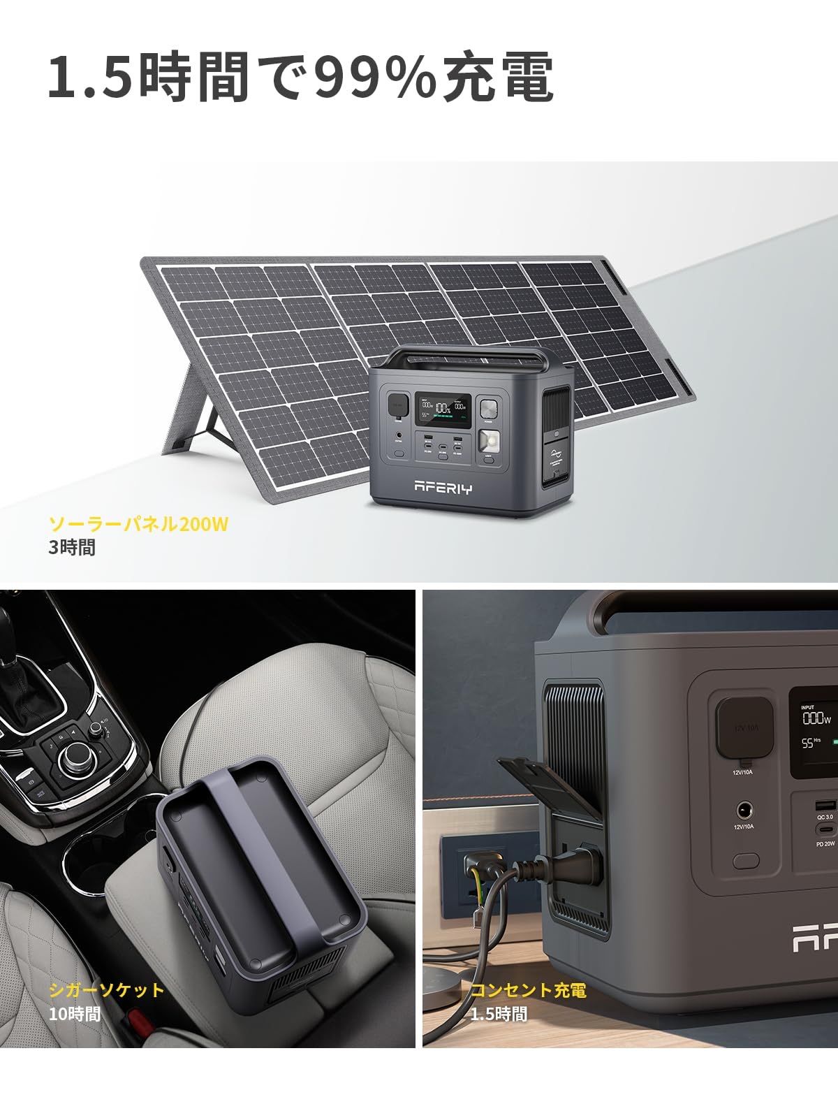 AFERIY P210 Station D'énergie Portable 2400W 2048Wh – AFERIY FR