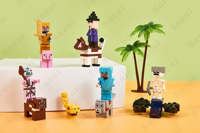 LEGO レゴ マインクラフト マイクラ 風 ブロック 互換 ミニフィグ 29体 