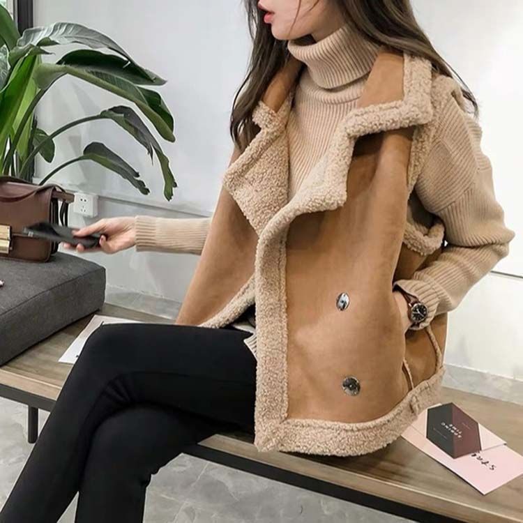 ボアベスト 羽織り ノースリーブ 前ボタン ボアフリース ベスト レディース ムートンジャケット ジレ アウター もこもこ ポケット 裏ボア 厚手 対策 重ね着 レイヤード ゆった 2 rN 7228