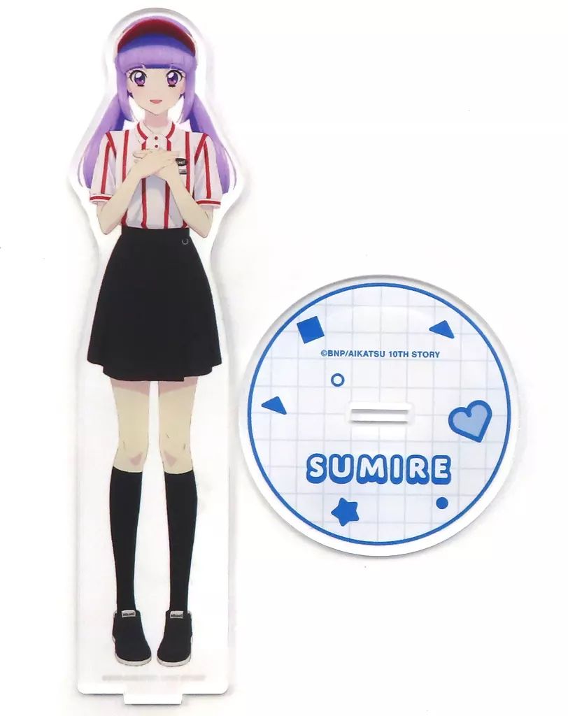 アイカツ 氷上スミレ 制服 アクリルスタンド 5周年 5th アイカツ 氷上スミレ 制服 アクリルスタンド 5周年 5th アイカツ 氷上