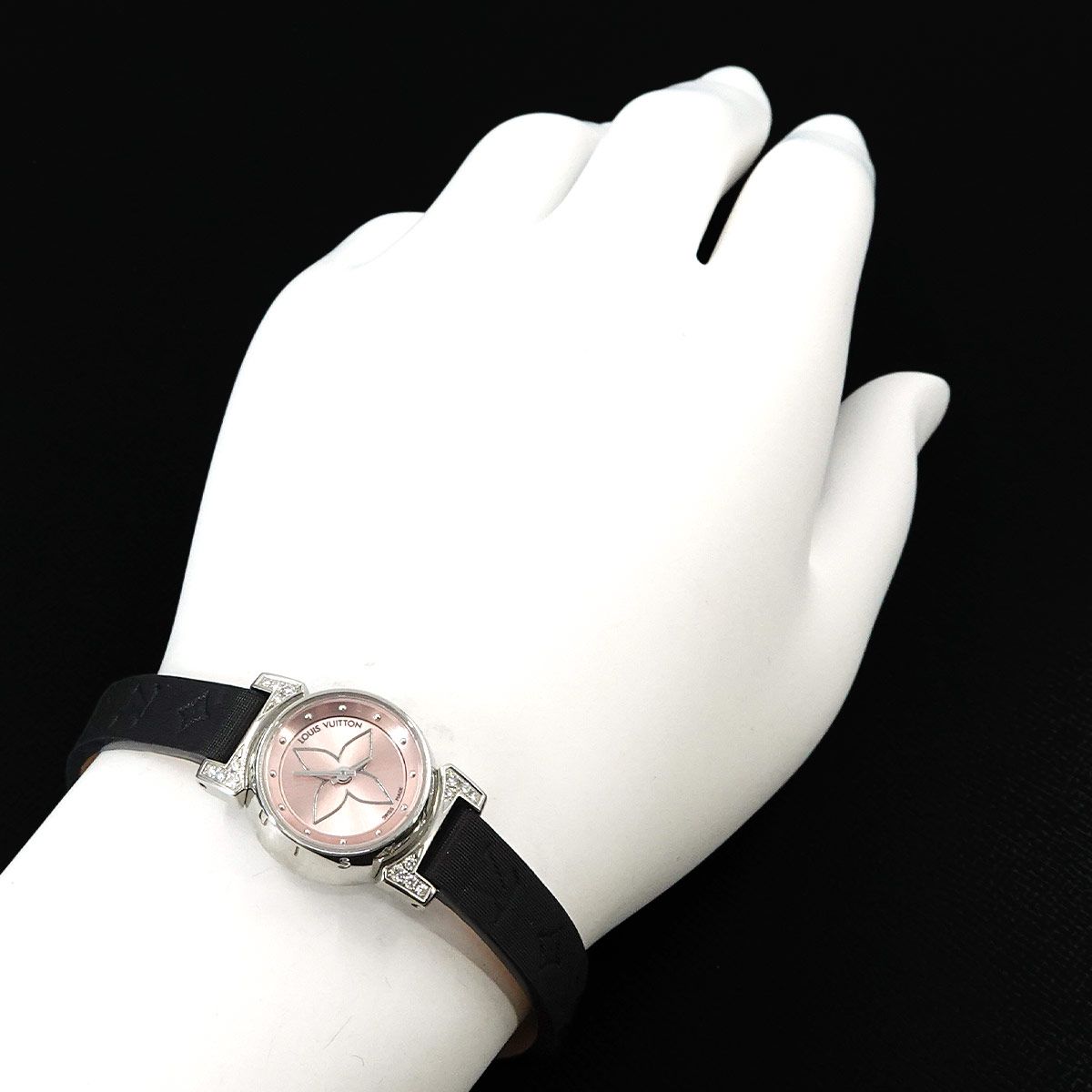 ルイ・ヴィトン LOUIS VUITTON Q151P タンブールビジュ　ピンク ルイ・ヴィトン LOUIS VUITTON Q151P タンブールビジュ ピンク