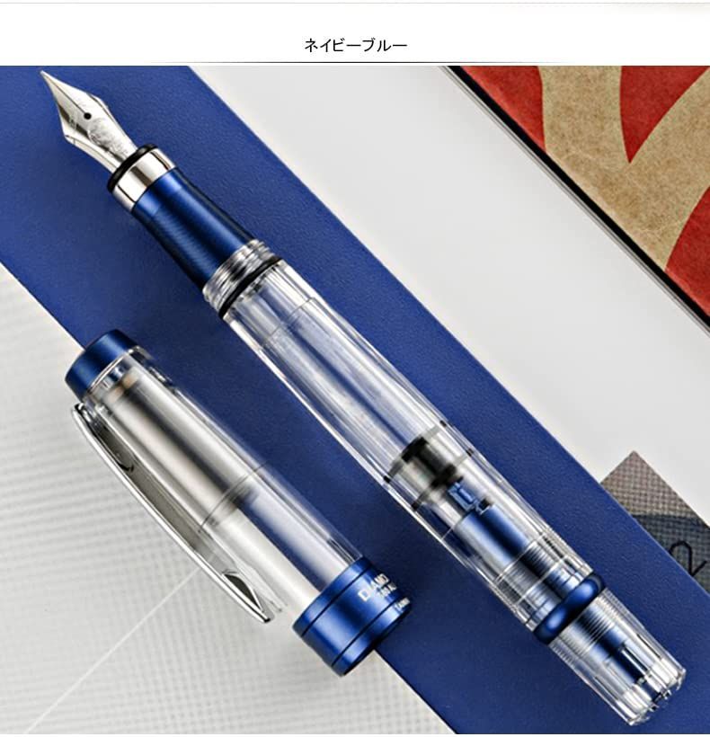 ネイビーブルーCT 細字F TWSBI ツイスビー 万年筆 ダイヤモンド580AL R