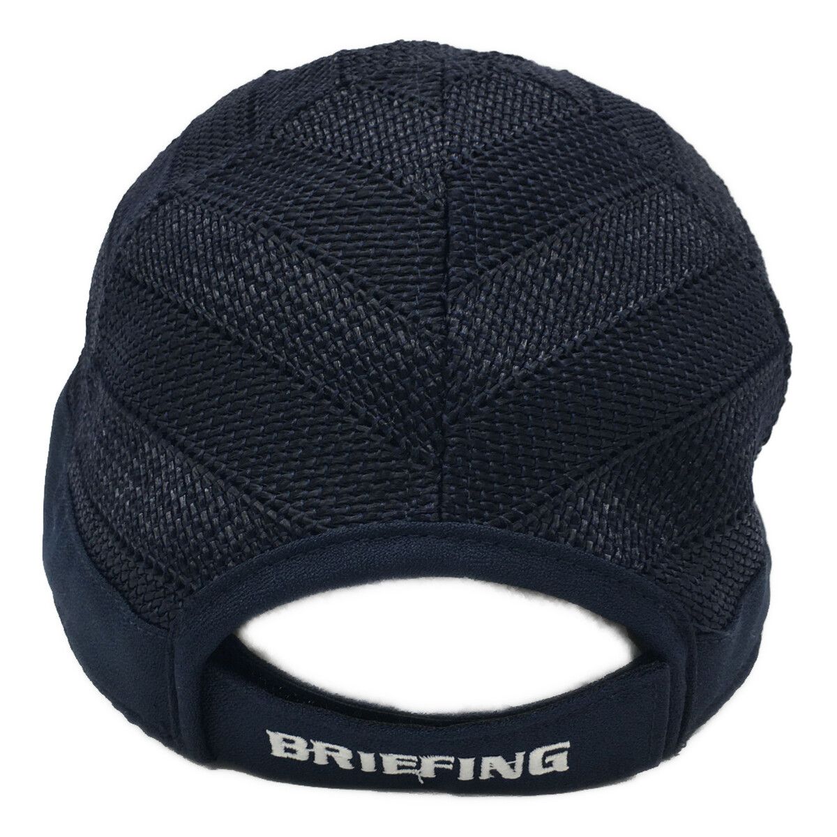 BRIEFING - coco 中古 ブリーフィング BRIEFING キャップ フリー ネイビー ストローキャップ メッシュ仕様 刺しゅうロゴ 中古 ブリーフィング BRIEFING キャップ フリー ネイビー