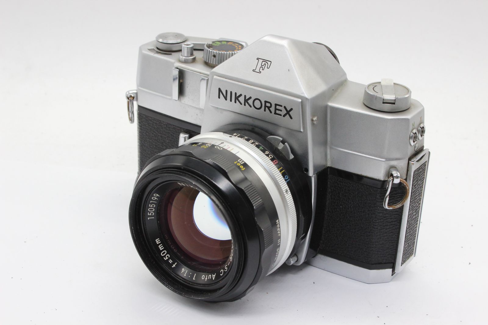 返品保証】 ニコン Nikon Nikkorex F Nikkor-S.C Auto 50mm F1.4