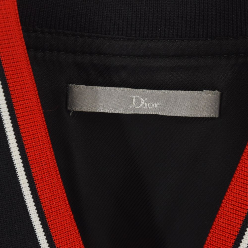 Dior HOMME (ディオールオム) 17AW Zip Up Bomber Jacket BEEバッジ 