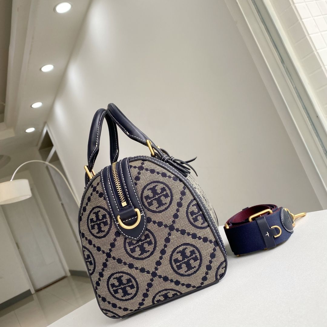 TORY BURCH トリーバーチ ボストンバッグ TMonogram Tモノグラム ジャ