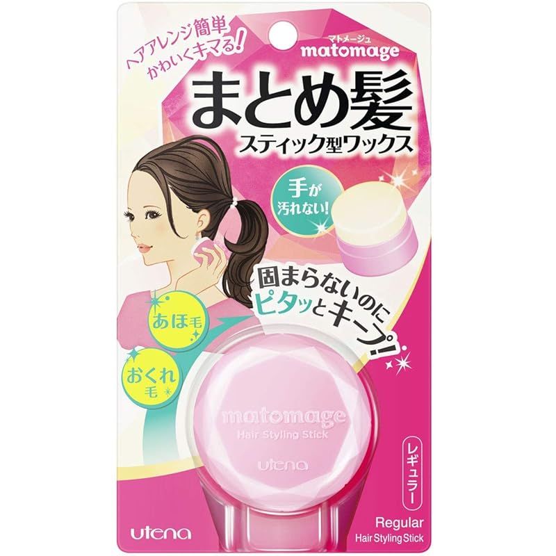 ウテナ マトメージュ まとめ髪スティック レギュラー 13g ヘアワックス 13グラム (x 12) 1