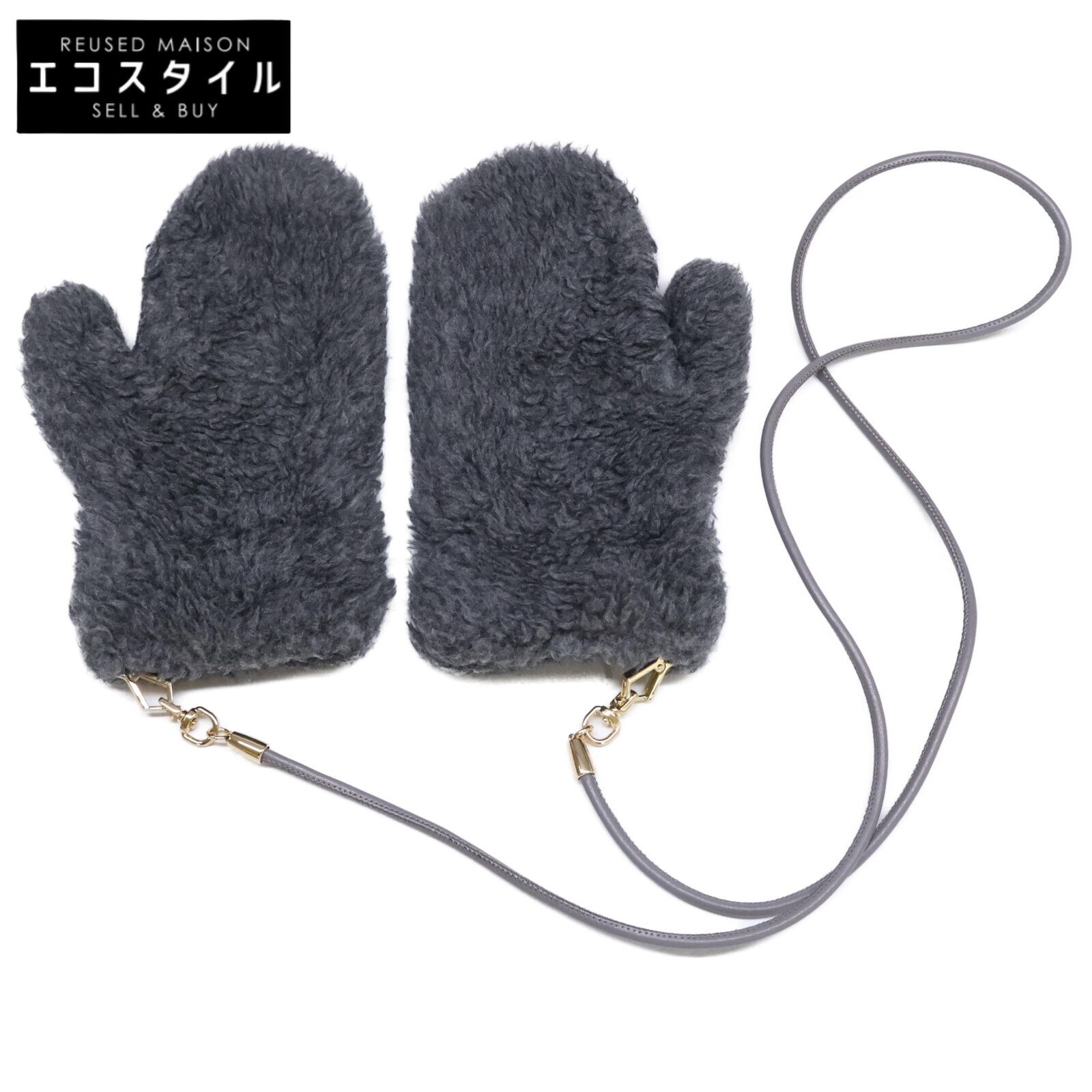 Max Mara マックスマーラ OMBRATO オンブラート テディベア ミトン 手袋 |