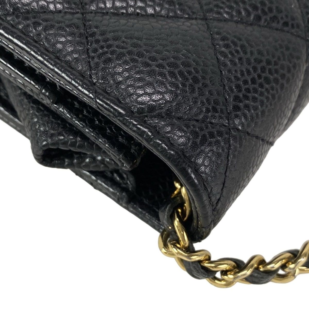 黒 チェーンウォレット