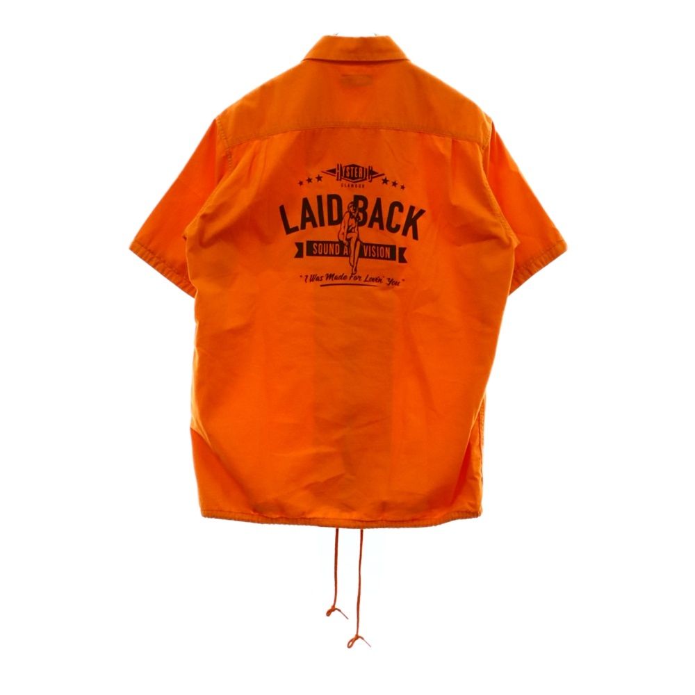 HYSTERIC GLAMOUR LAID BACK 半袖シャツ HYSTERIC GLAMOUR (ヒステリックグラマー) LAID BACK エンジニア