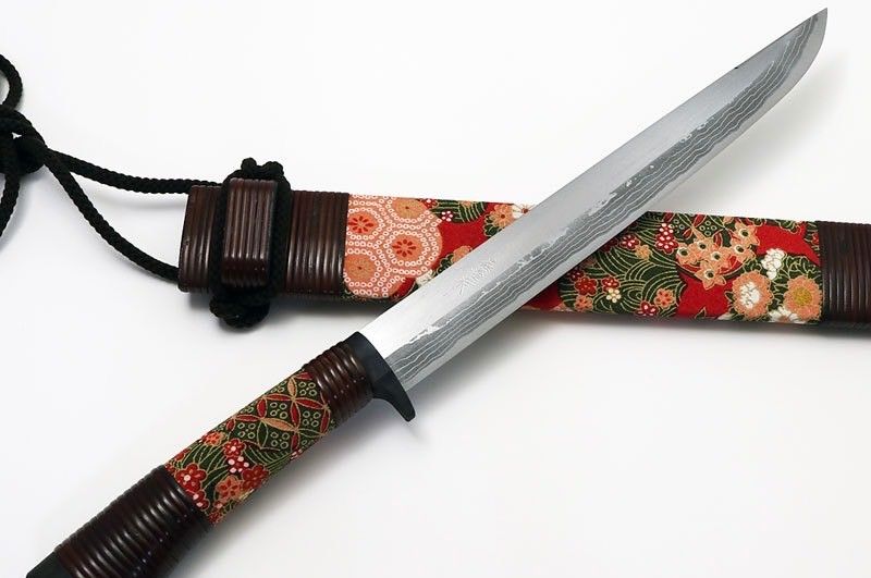 伝統工芸士 佐治武士作 ダマスカス 和式ナイフ