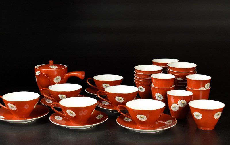 蔵A2612 ノリタケ 白菊 ティーカップ＆ソーサー 湯呑 汲出碗 急須