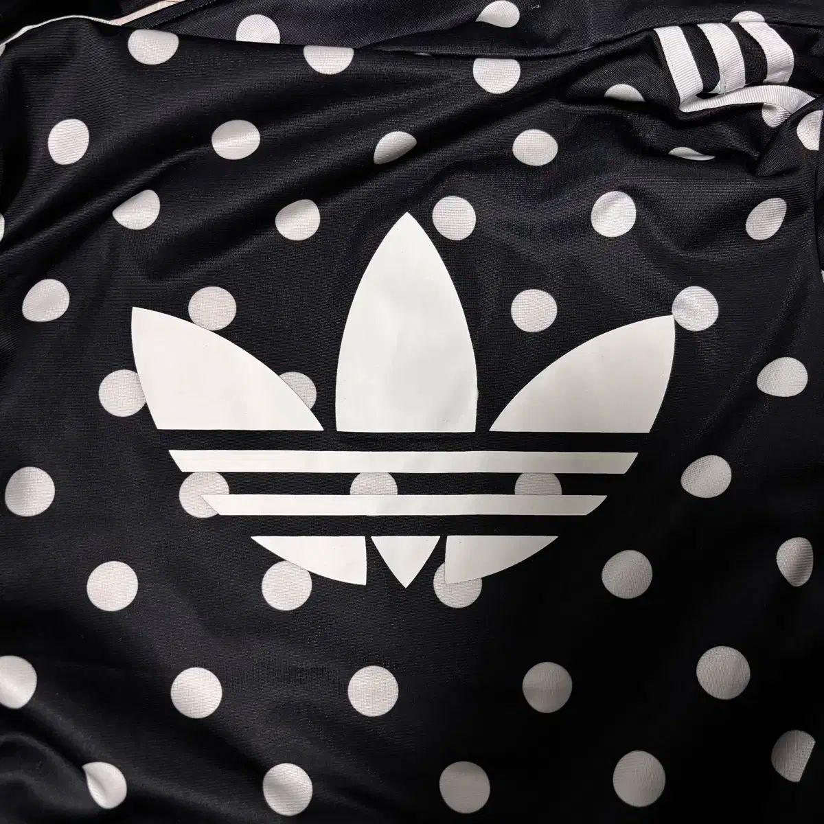 アディダス マドンナ着用 トラックジャケット ジャージ ドット柄 水玉