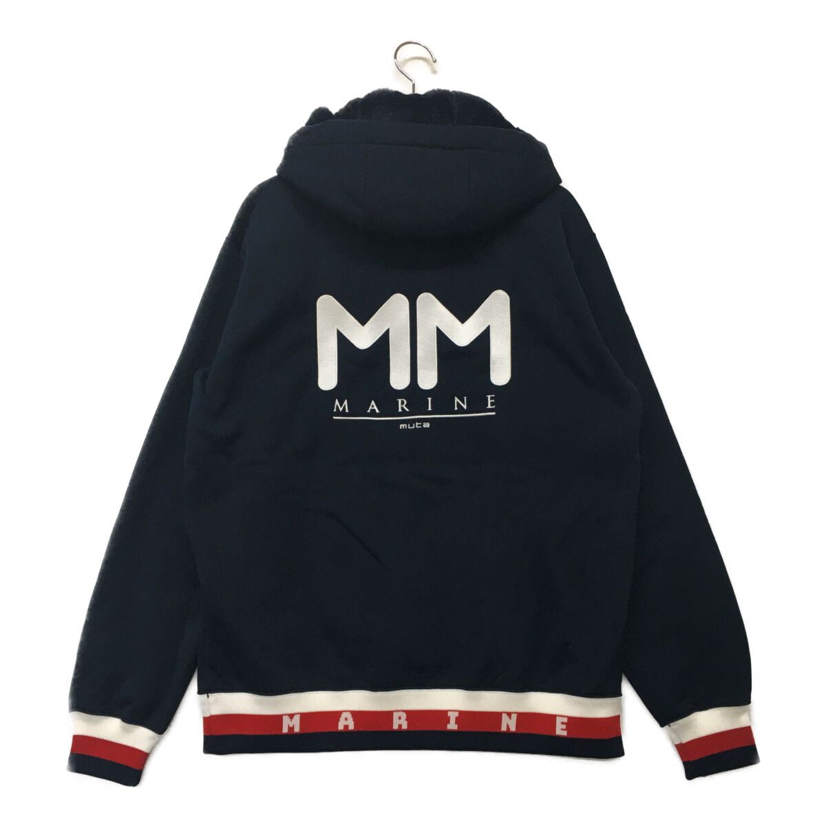 未使用品 メンズ ムータマリン muta MARINE パーカー 5(M) 紺 ネイビー 