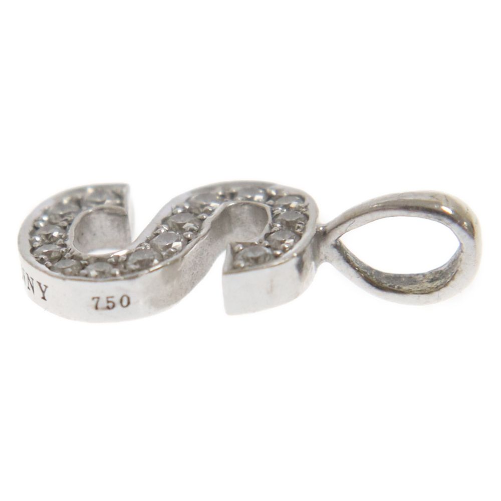 EYEFUNNY (アイファニー) K18WGダイヤモンドアルファベット S EYEFUNNY (アイファニー) K18WGダイヤモンドアルファベット S