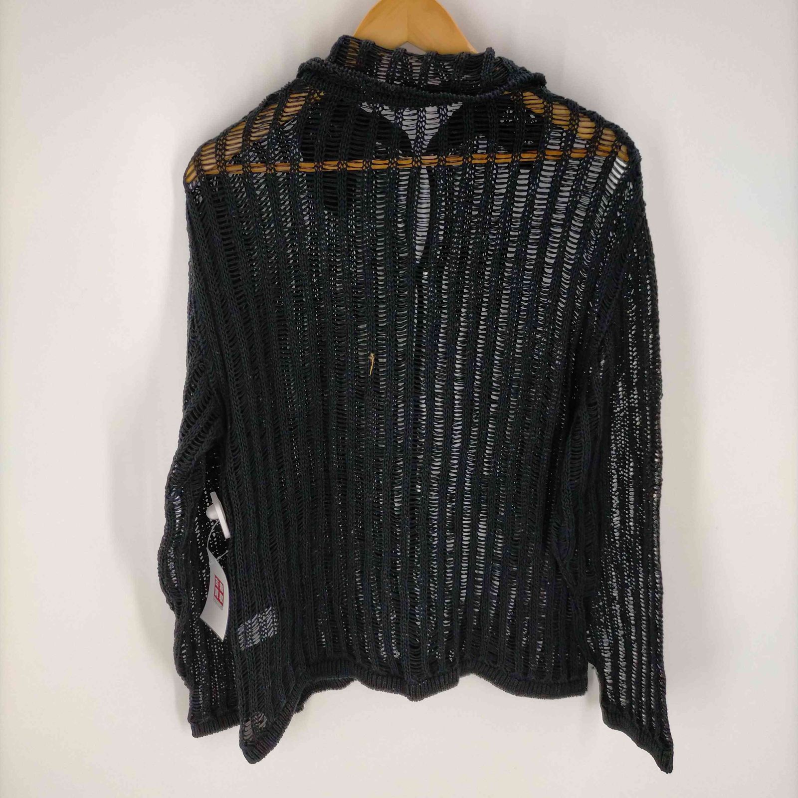 ネヴァーフォーゲット NVRFRGT 23SS COTTON OPEN KNIT CARDIGAN メンズ