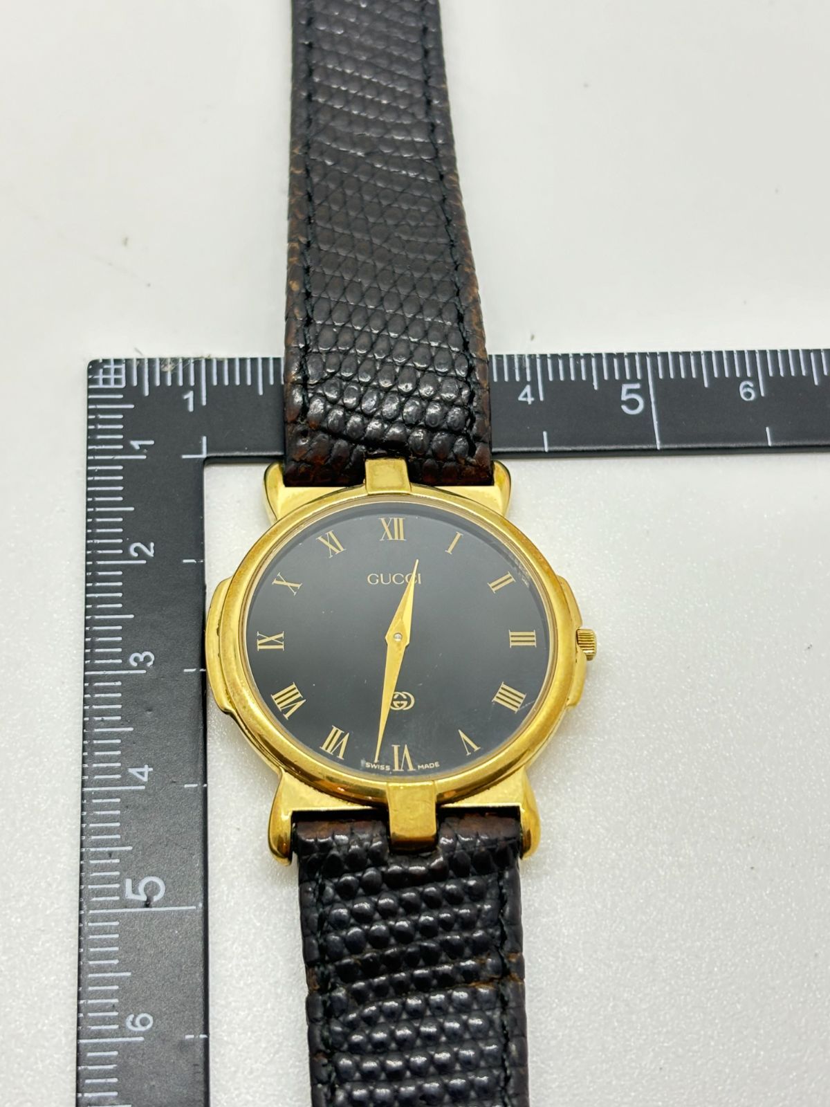 GUCCI グッチ　ヴィンテージ ラウンド　3400F ゴールド　レディース時計 GUCCI グッチ 3400M 腕時計 メンズ ラウンド型 ゴールド