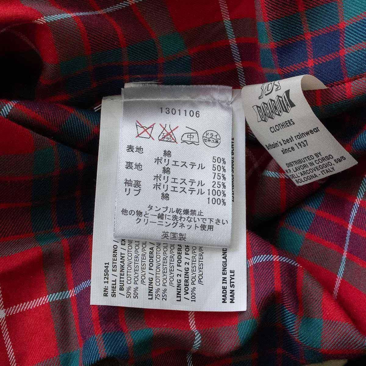 定番】 BARACUTA 【G9 スウィングトップ ハリントンジャケット