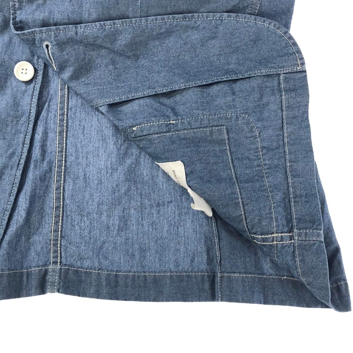 Engineered Garments デニム シャンブレー テーラード Engineered Garments エンジニアドガーメンツ シャンブレー