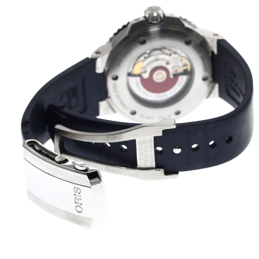 オリス ORIS 01 733 7730 4135 アクイス デイト 自動巻き メンズ