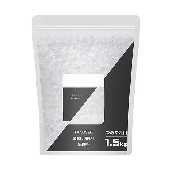 まとめ TANOSEE業務用消臭剤 無香料 詰替用 1.5kg 1個 ×5セット