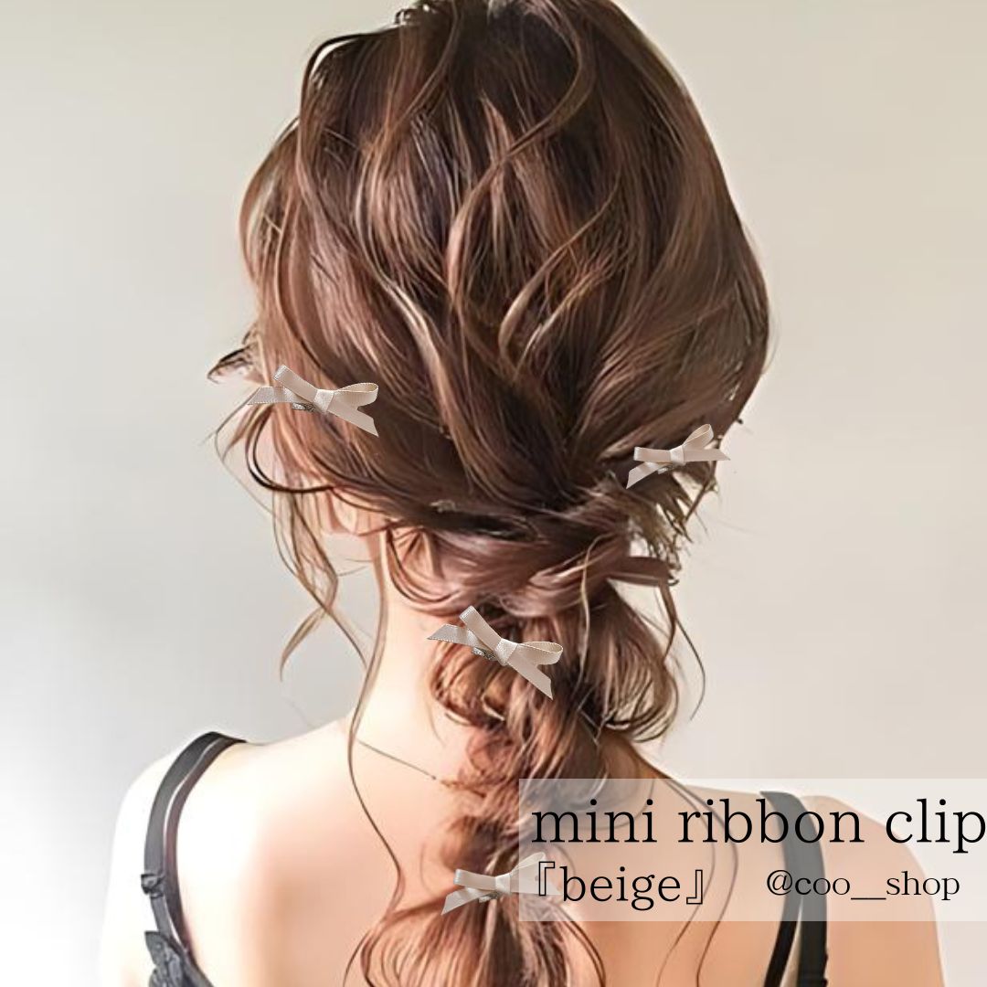 匿名.即日発送】ヘアクリップ4個⋆.* （ショッピングゴー